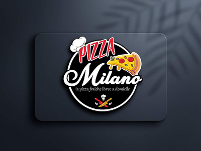 Pizza Logo For Restaurant branding clean creative design graphic design jafor jafor03 logo modern pizza restaurant