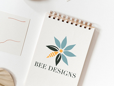 Bee Designs Logo branding design illustration illustrator logo vector