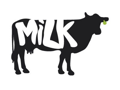 Milk Logo illustration logo milk