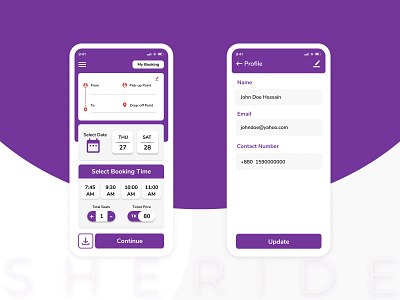 Ride Sharing App UI design react native ride sharing ridesharing