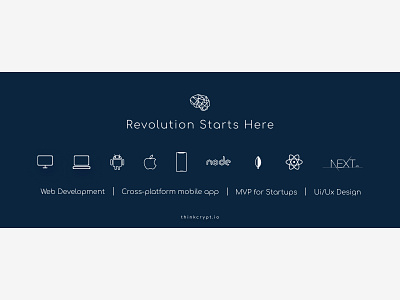 thinkcrypt.io facebook cover concept