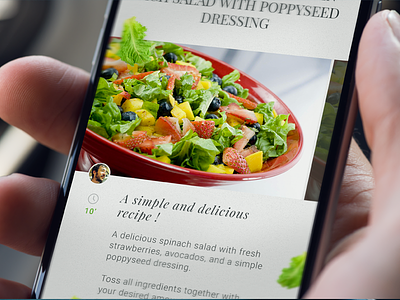 Cooking App - monthlytemplate.net cooking free ios iphone mobile montlytemplate psd