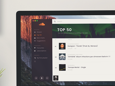 Soundcloud App Template