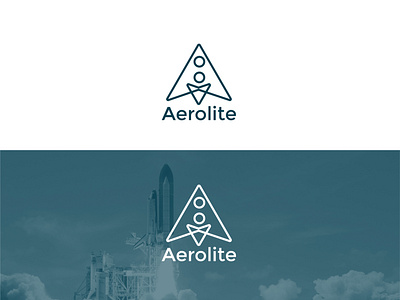 Aerolite dailylogochallenge design flat icon illustration logo minimal