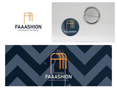 Faaashion Blog branding dailylogochallenge design flat icon illustration illustrator logo logocore minimal