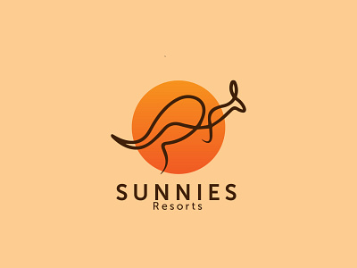 Sunnies Resort branding dailylogochallenge design flat icon illustration illustrator logo logocore minimal