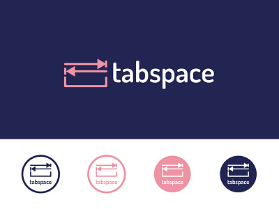 Tabspace branding dailylogochallenge design flat icon illustration illustrator logo logocore minimal