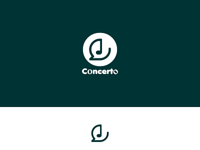 Concerto Logo branding dailylogochallenge design flat illustration logo logocore vector