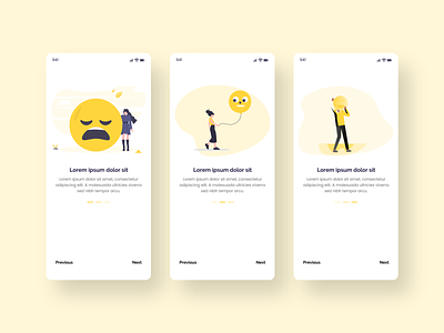 Emotions And Feelings Tracking App app branding design emotion emotional emotions minimal tracker tracking tracking app trend2021 trendy ui uiux ux