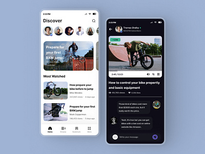 BMX UI DESIGN