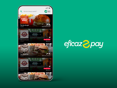 eficazPay - Restaurant Services app app branding design icon logo ui ux