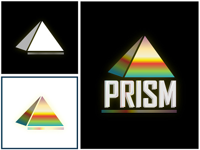 "PRISM" Logo 36 days of type 36daysoftype branding typogaphy vector