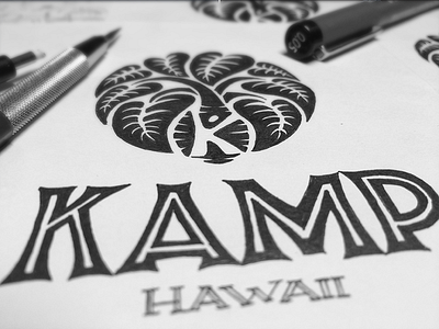 Youth nonprofit logo 01 emotional hawaii kalo leaves lettering natural nonprofit organic sketch taro youth