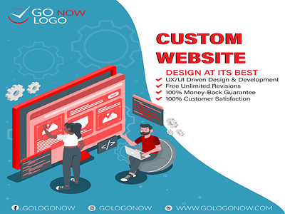 Upto 40% Discount On All Our Custom Web Designs. banner design branding business custom website design developement flyer graphic design illustraion marketing productdesign typography ui ux visual art web page design wordpress theme