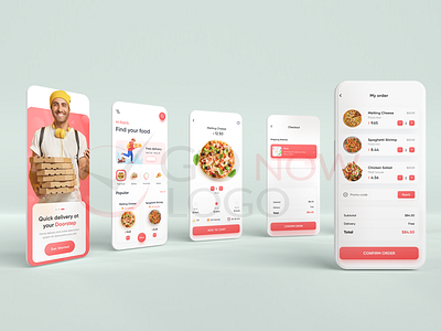 Food Delivery App Design (full)