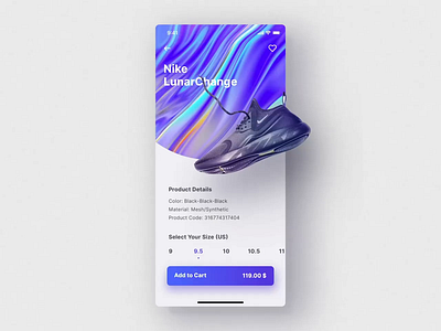 Shopping App design(full) 3d android animation app app design branding business colors graphic design ios nike order shopify shopping trend ui ui visual ux