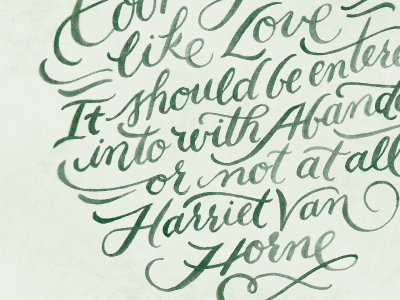 Cooking Quote calligraphy painting hand lettering lettering cooking
