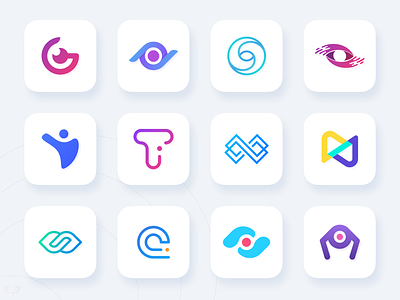 Some Rejected Icons app ball eye icon multicolour rejected ui ux