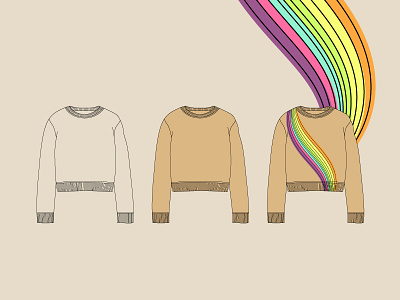 Rainbow Sweater fashion rainbow rainbows sweater