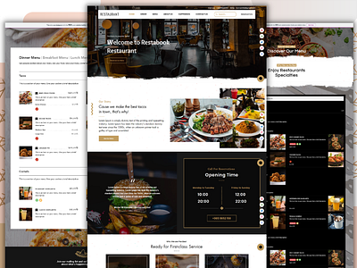 Restaurant Website 🍲🍔 behance project fiverr fiverrgigs responsive website responsive website design restaurant website web webdesigner webdeveloper webdevelopment website wix wix website wix website design