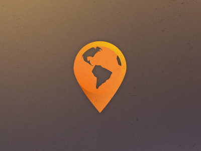 Logo idea earth logo pin pinner tourism travel world