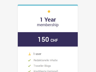 Pricing colorful membership plans price pricing web