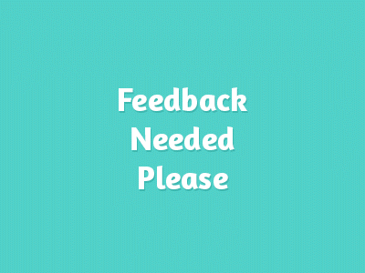Feedback Needed Please ! branding chat chatting feedback lead leader logo online sales support