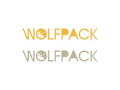 Wolfpack logo moon wolf wolfpack