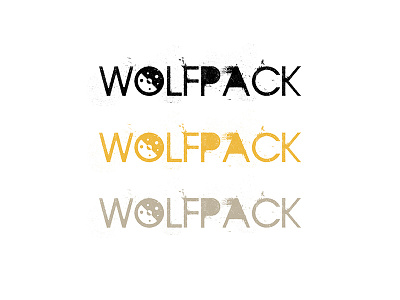 Wolfpack logo moon wolf wolfpack
