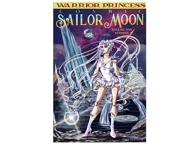 Warrior Princess - Cosmic Sailor Moon characterdesign comic art coverart graphic novel illustration