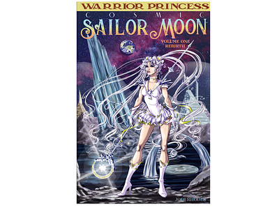 Warrior Princess - Cosmic Sailor Moon characterdesign comic art coverart graphic novel illustration