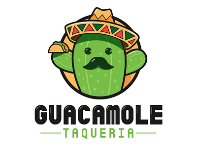 Guacamole Taqueria brand design branding branding design design food illustration illustrator logo mexico photoshop vector