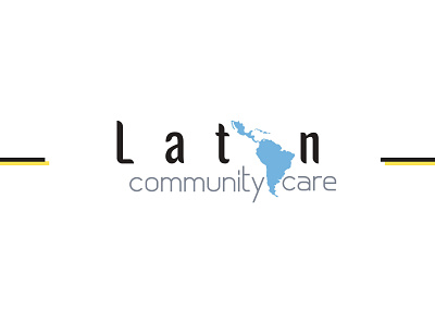 Latin Community Care branding design illustration illustrator logo typography vector