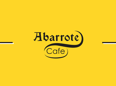 Abarrote Cafe brand design branding branding design design illustrator logo logo design logotype typography vector