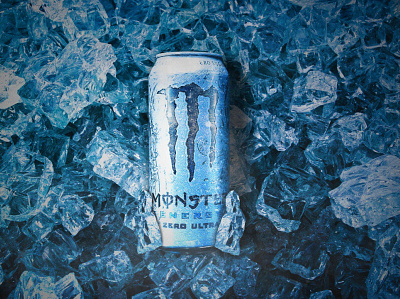 Manipulation Monster energy drink 3d design energy drink graphic design manipulation monster motion graphics