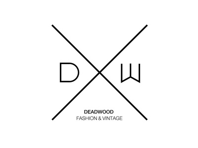 Deadwood Logo fashion logo