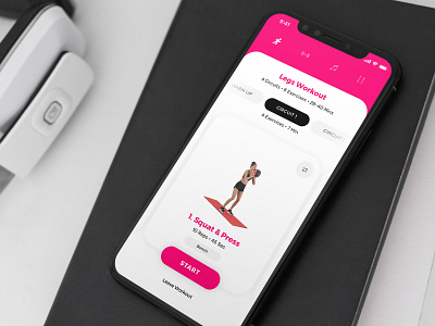 SWEAT Concept Design app app design application developer fitness