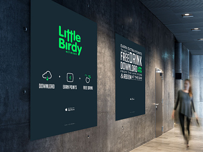 Little Birdy - Billboard Design billboard graphic little birdy