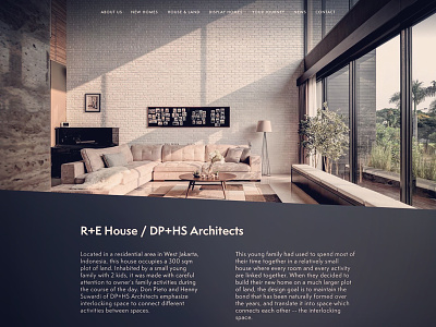 Architecture Website architecture design webdesign website