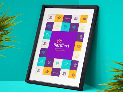 Sanfieri | Personalized Gifts branding posters visual identity