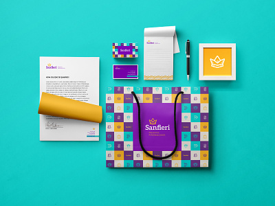 Sanfieri | Personalized Gifts branding posters visual identity