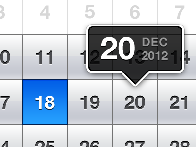 Flow Iphone New Task calendar date date picker ios iphone picker ui