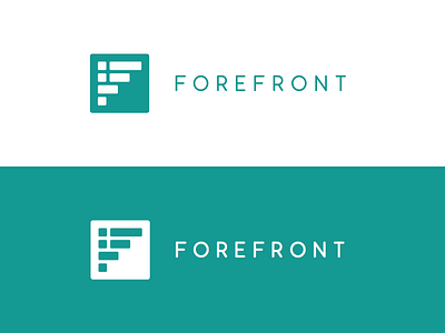 Forefront logo Idea branding event logo logo design meetup