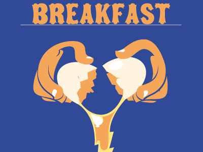Furious Breakfast clothing furious illustration vector
