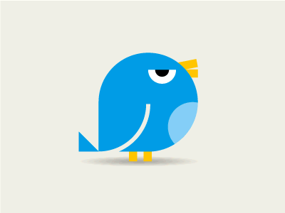Hating Bird bird character design costume funny hate icon illustration personal twitter vector