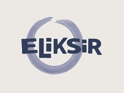 Eliksir label logo