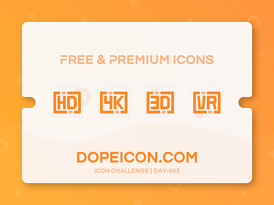 Dopeicon - Icon Showcase 003 4k animation app branding design dopeicon flat freebies hd icon illustration logo type typography ui ux vector vr web website