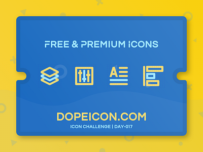 Dopeicon - Icon Showcase 017 animation app branding chart design dopeicon filter flat freebies icon illustration layer logo type typography ui ux vector web website