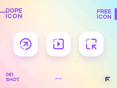 Dopeicon - Icon Showcase 061 animation app arrows back branding design dopeicon flat freebies icon illustration logo navigation type typography ui ux vector web website