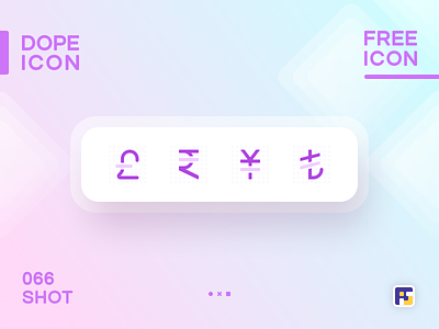 Dopeicon - Icon Showcase 066 animation app branding currency currency converter currency exchange design dopeicon flat freebies icon illustration logo type typography ui ux vector web website